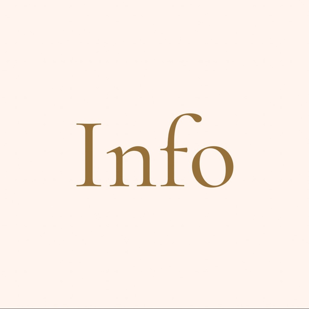 ✨ Info ✨